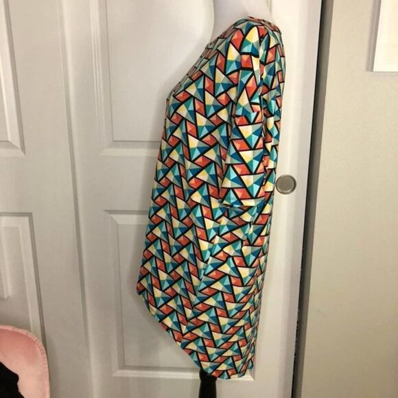 LuLaRoe Geometric Print Irma XXS - Picture 3 of 7